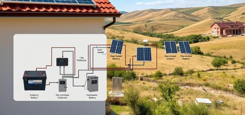 solar grid installation steps