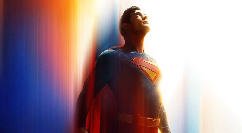 David Corenswet as Superman in James Gunn’s 2025 reboot